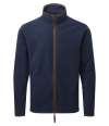 PR823 Premier Artisan Fleece Jacket Navy / Brown colour image